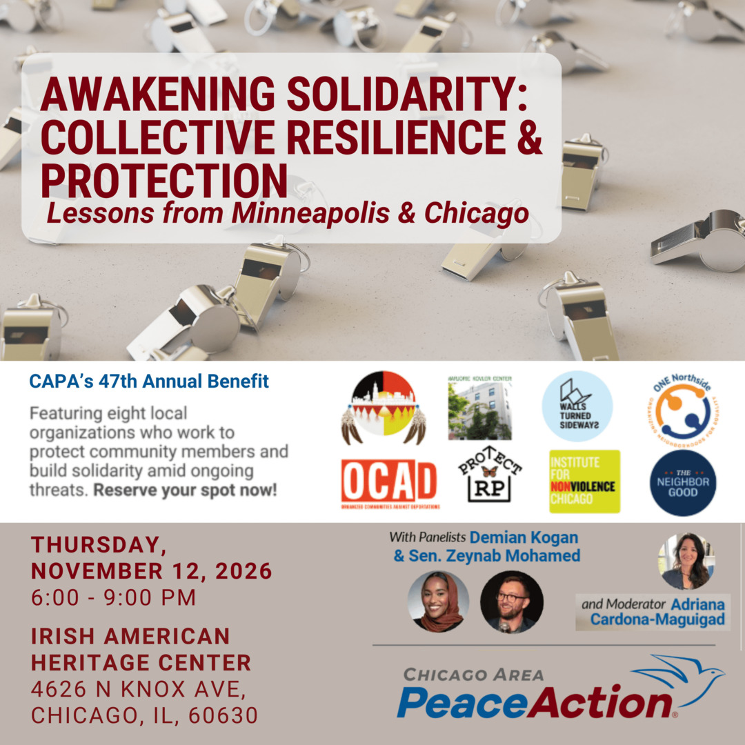 CAPA's Annual Fall Benefit 2026, November 12 at the Irish American Heritage Center, Chicago